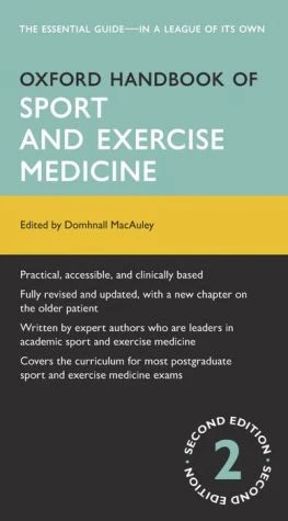 Oxford Handbook of Sport and Exercise Medicine, 2e** - Image 17