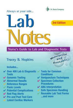 LabNotes: Nurses' Guide to Lab & Diagnostic Tests (Davis' Notes), 3e - Image 50