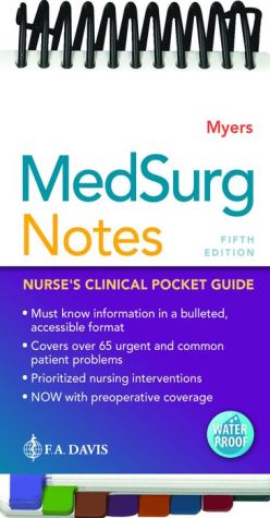 MedSurg Notes: Nurse's Clinical Pocket Guide (Davis' Notes), 5e** - Image 15