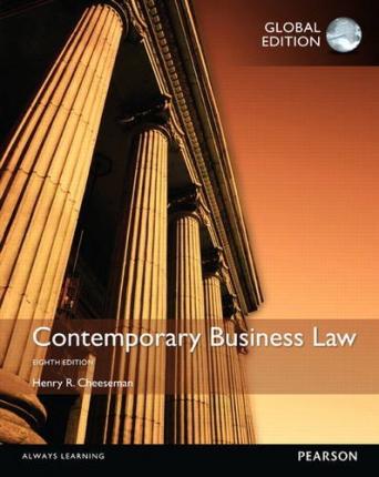 Contemporary Business Law, Global Edition, 8e - Image 5