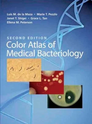 Color Atlas of Medical Bacteriology, 2e** - Image 2