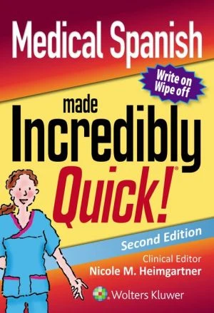 Medical Spanish Made Incredibly Quick, 3e** - Image 13