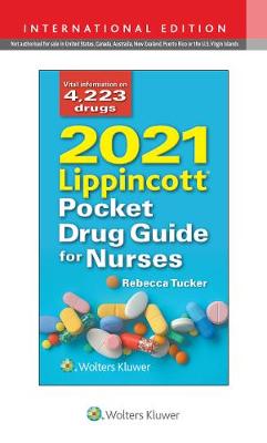 2021 Lippincott Pocket Drug Guide for Nurses (IE), 9e** - Image 3
