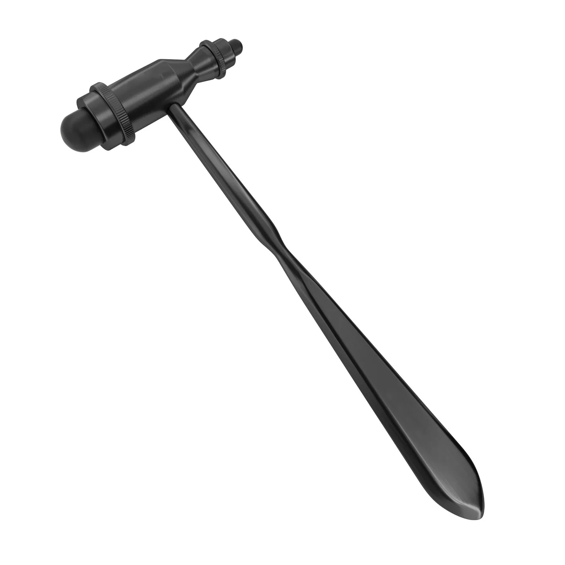 Hammer-Tromner Reflex Hammer With Pointed Tip-Black Edition-Pakistan